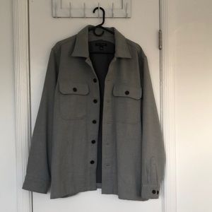Banana Republic Men’s Grey Shirt Jacket